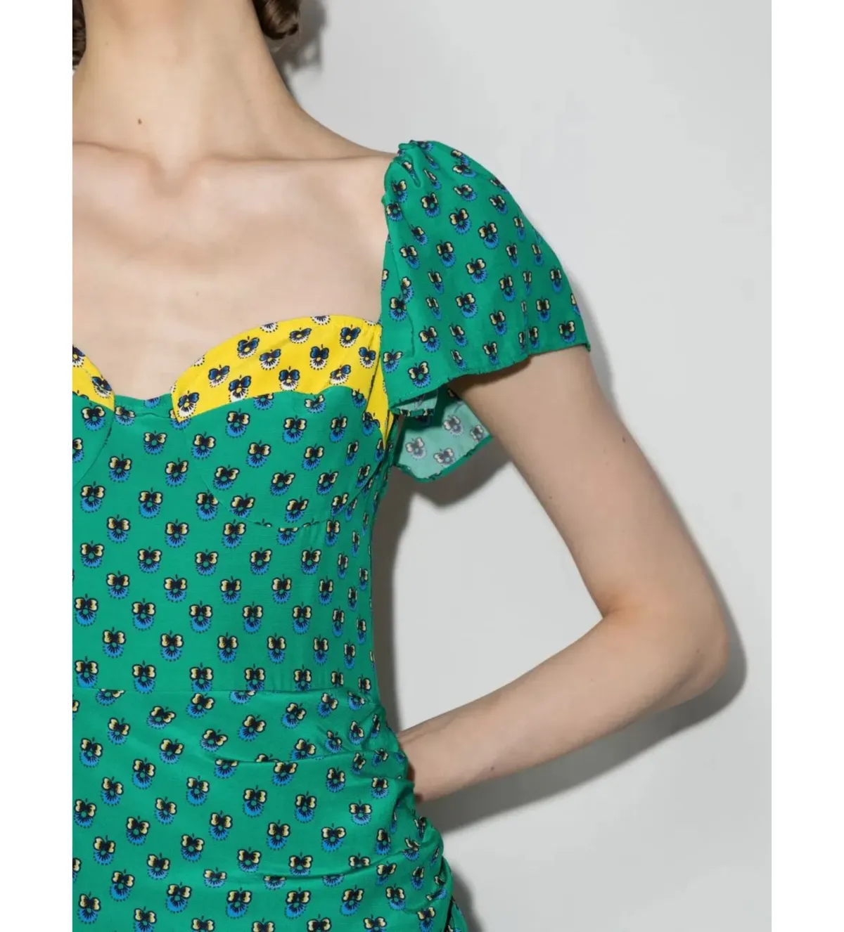 Staud Avril Maxi Dress Green Size UK 12 - Image 2