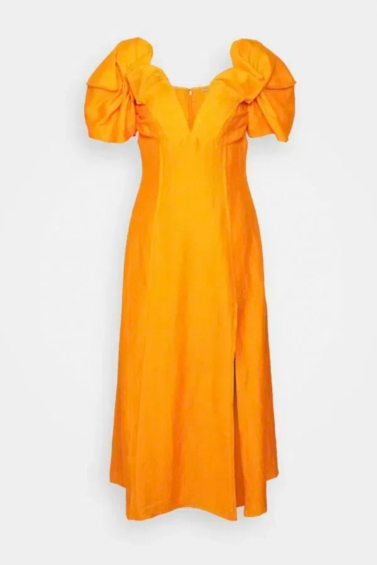 Cult Gaia Muna Mini Dress Orange Size UK 10 - Image 3