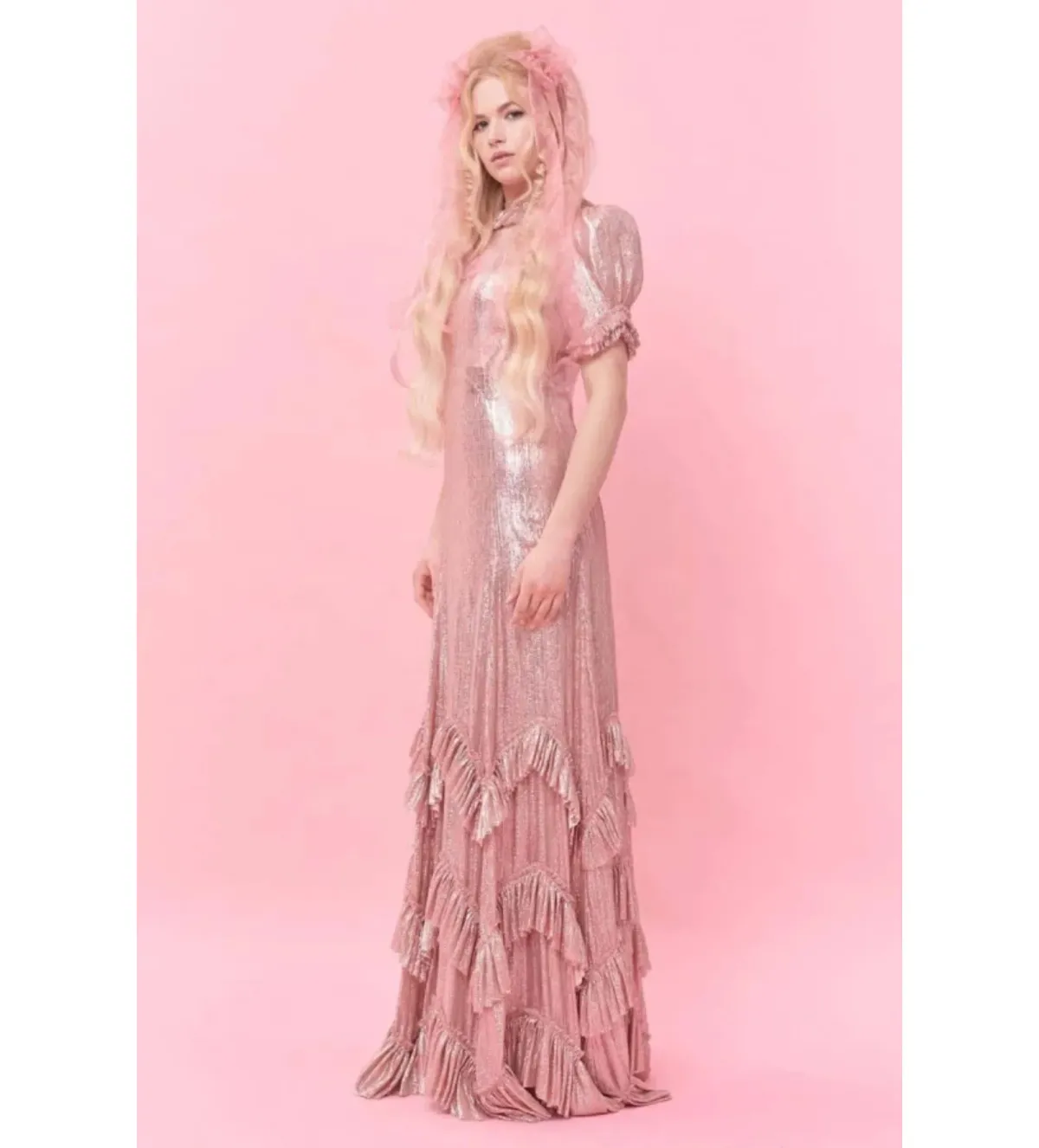 The Vampire’s Wife Sky Rocket Dress Pink Size 10 - Image 2