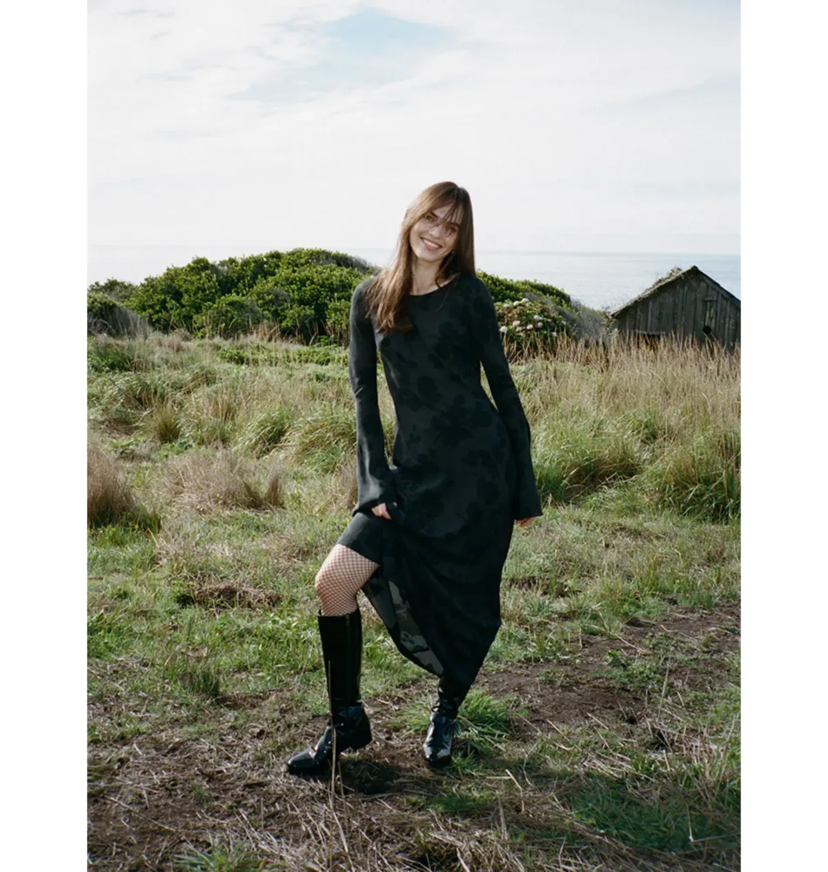 Realisation Par Gia Dress Black Size UK 12 - Image 3