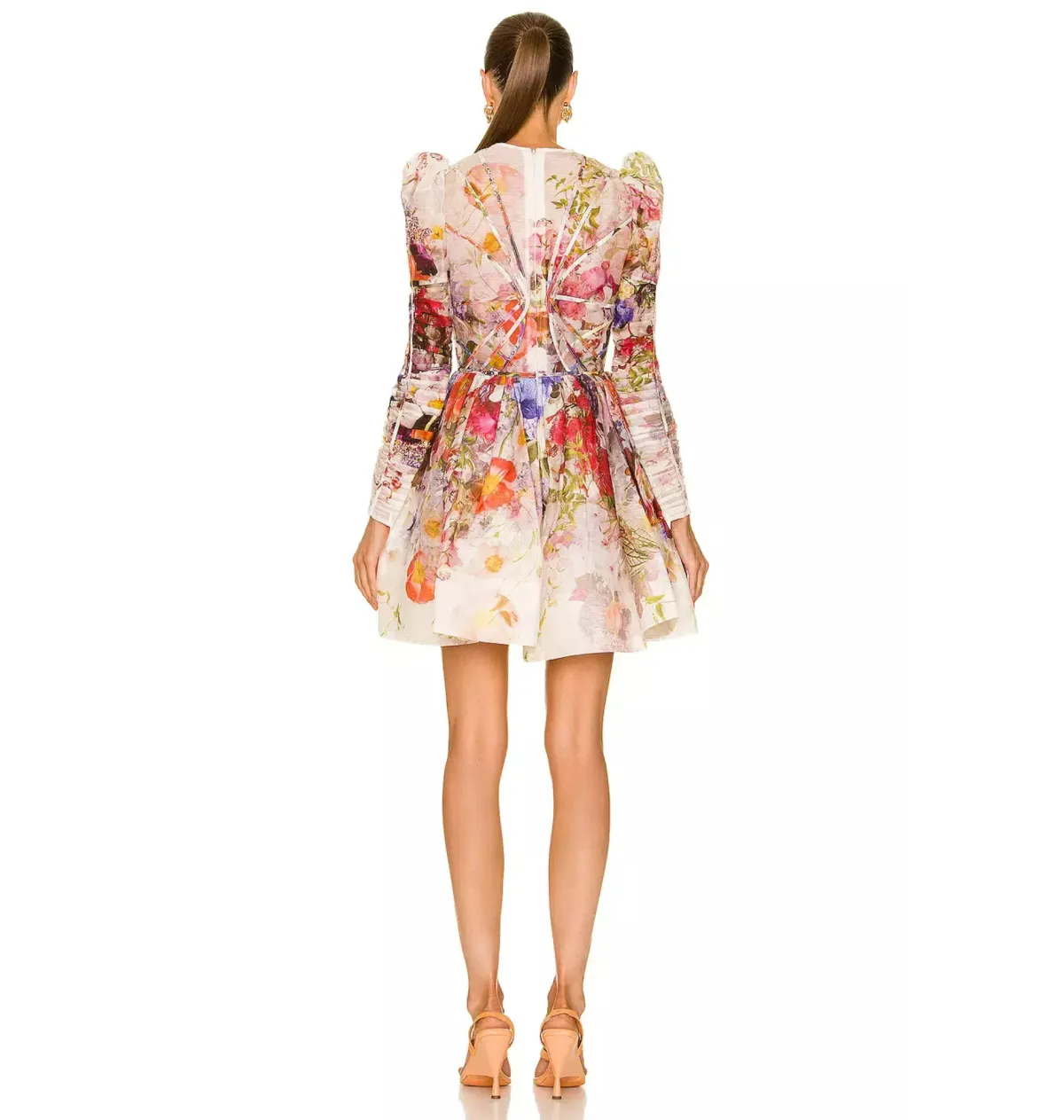 Zimmermann Prima Floral Mini Dress Floral Size 3 / UK 14 - Image 2