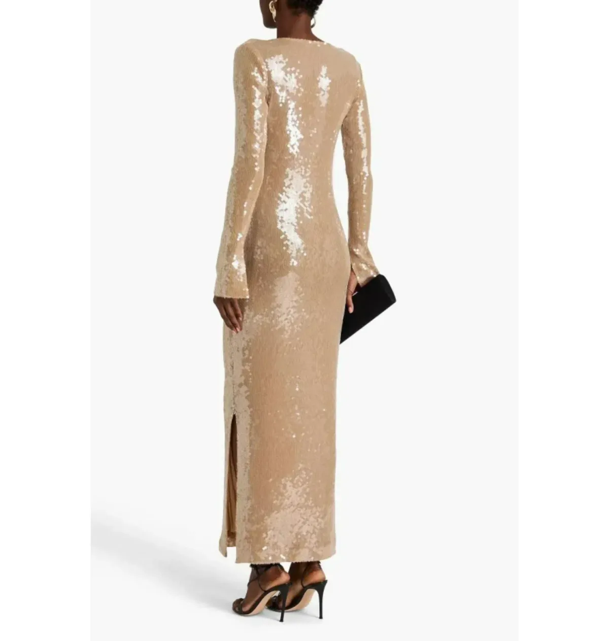 16Arlington Solaria Dress in Smoke Sequin Size UK 12 - Image 2