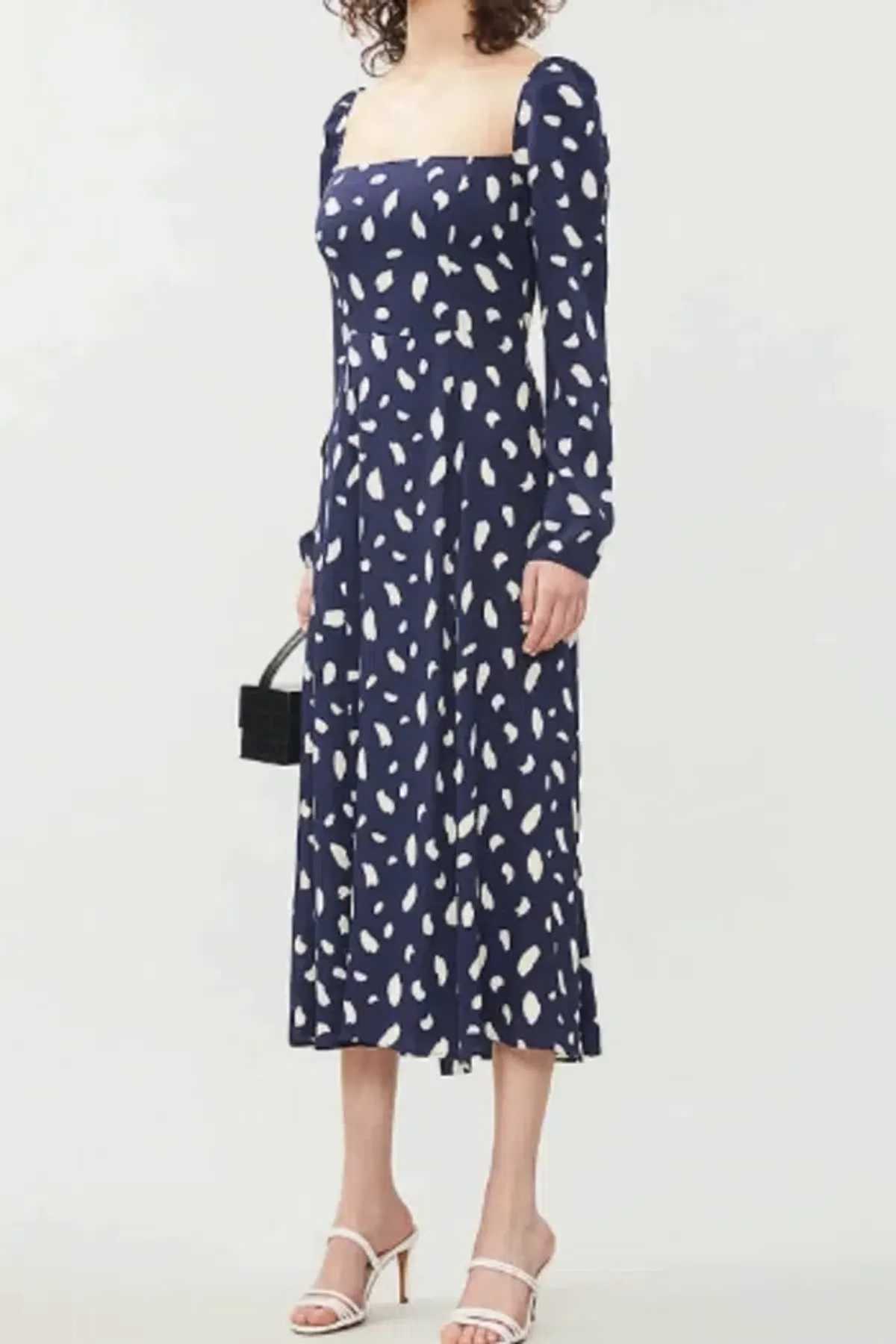 Reformation Sigmund Dress Blue Size 10 - Image 1