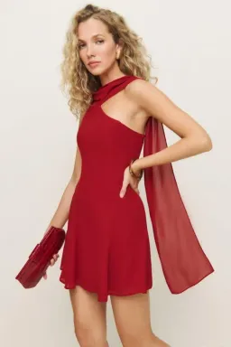 Reformation Rossi Scarf Dress Size 10 for rent on The Volte - image 2