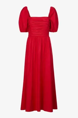 Reformation Rachelle Puff Sleeve Dress Size 12 for rent on The Volte - image 2
