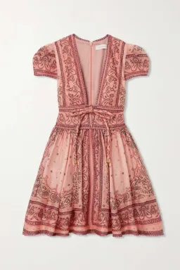 Zimmermann Matchmaker Bandana Dress Size 10 for rent on The Volte - image 2