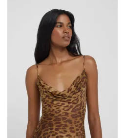 Rat & Boa Valentina Dress in Leopard Print Size UK 12 for rent on The Volte - image 2
