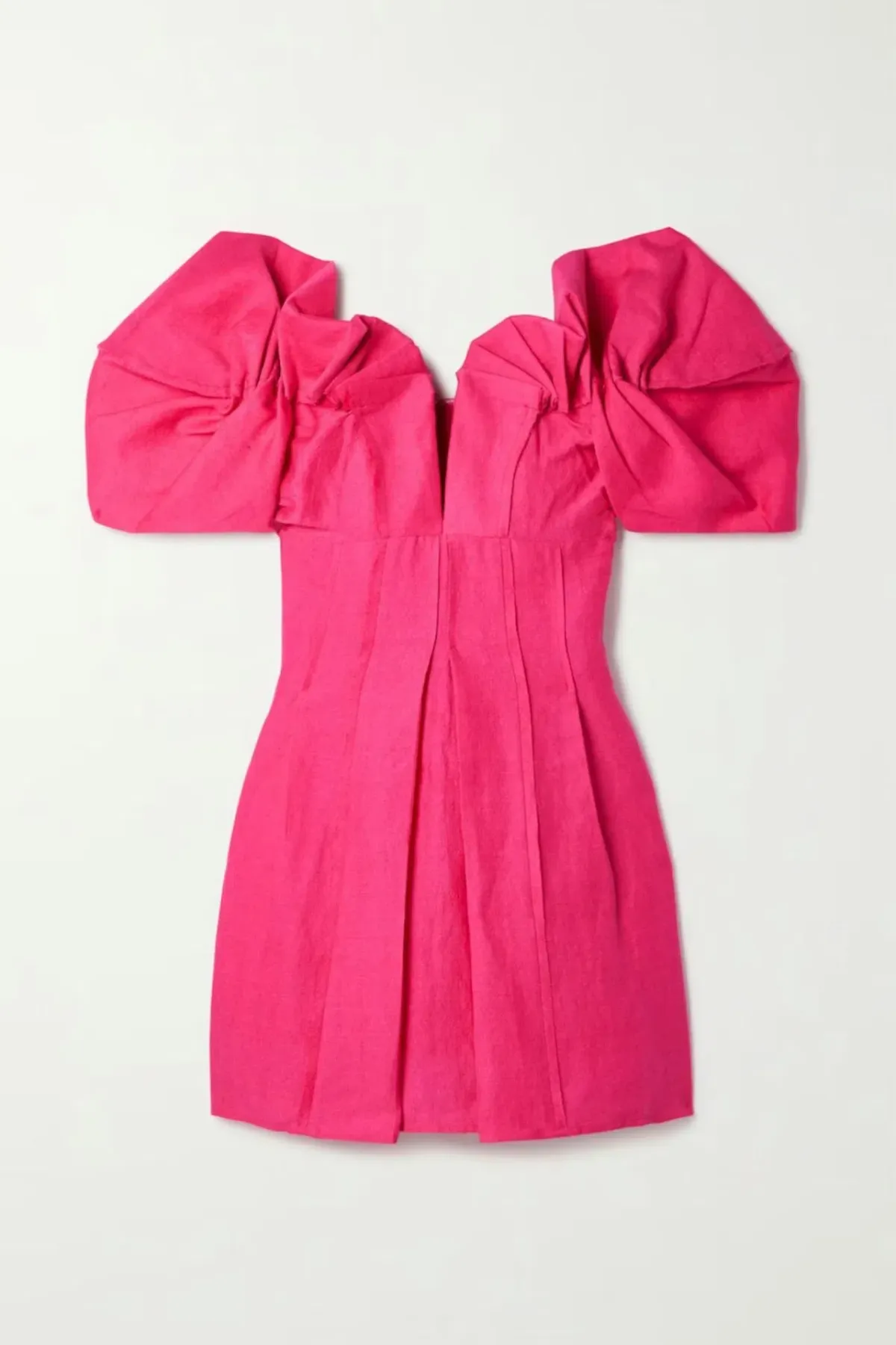 Cult Gaia Asal Mini Dress Calliandra Pink Size UK 12 - Image 5