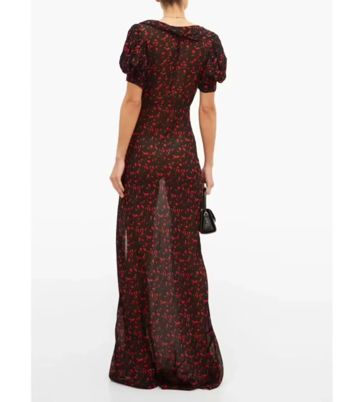 Rat & Boa Magnolia Maxi Dress Floral Size UK 12 - Image 2