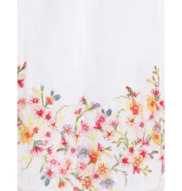 Zimmermann Mae Floral Embroidered Midi Dress White Floral Size 1 / UK 10 for rent on The Volte - image 4