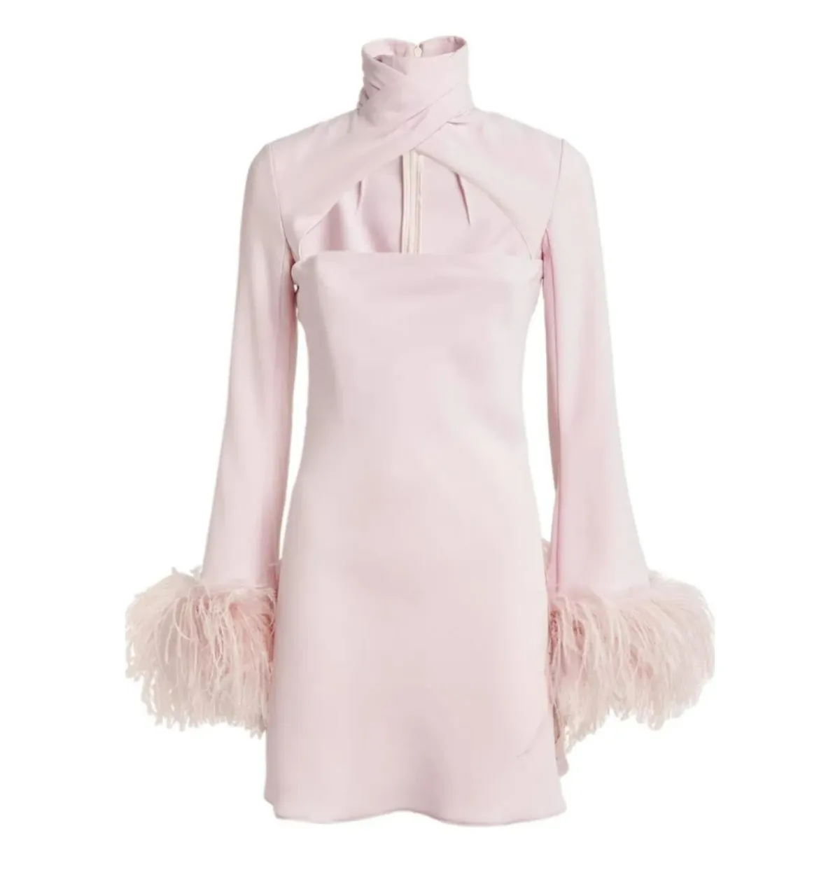 16Arlington Odessa Mini Dress Pink Size UK 12 - Image 4