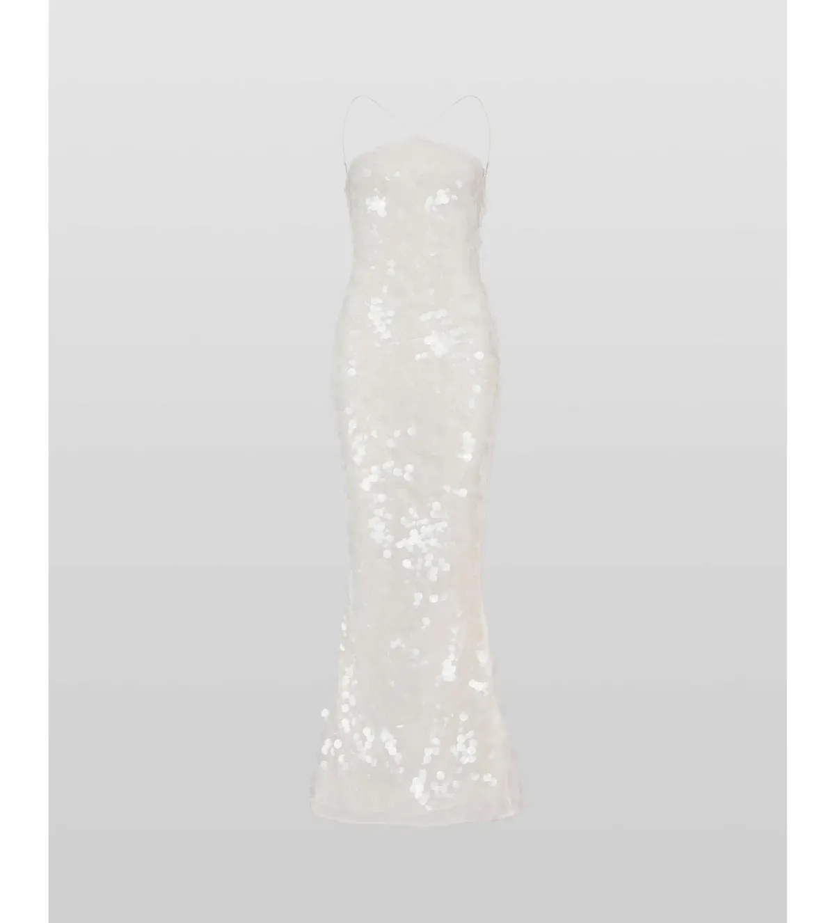 Rat & Boa Emmanuella  Dress White Sequin Size M/UK 10  - Image 4