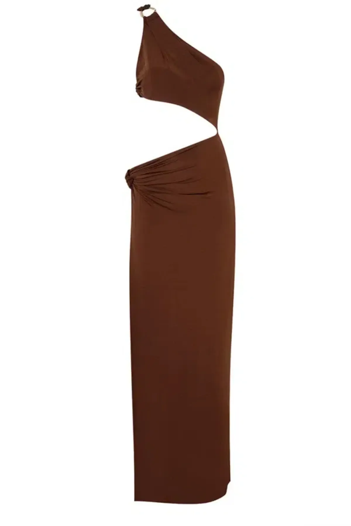 Rat & Boa Isamaya  Maxi Dress Brown Size UK 10 - Image 3