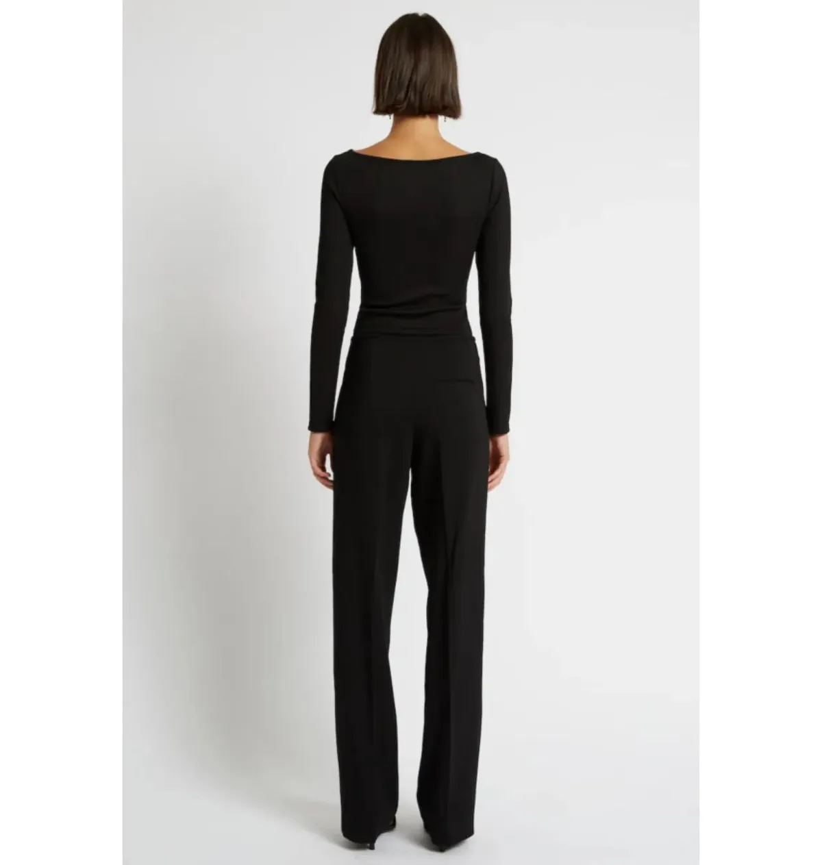 Christopher Esber Orbit Escape Top Black Size UK 10 - Image 3