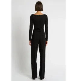 Christopher Esber Orbit Escape Top Black Size UK 10 for rent on The Volte - image 3