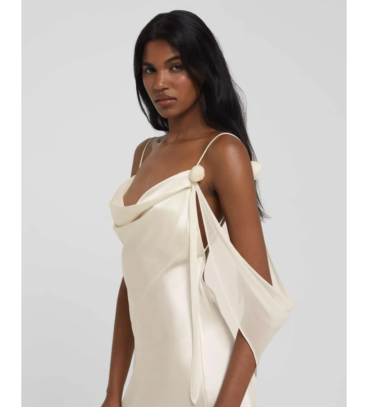 Rat & Boa Lorela Slip Dress White Size 10  - Image 2