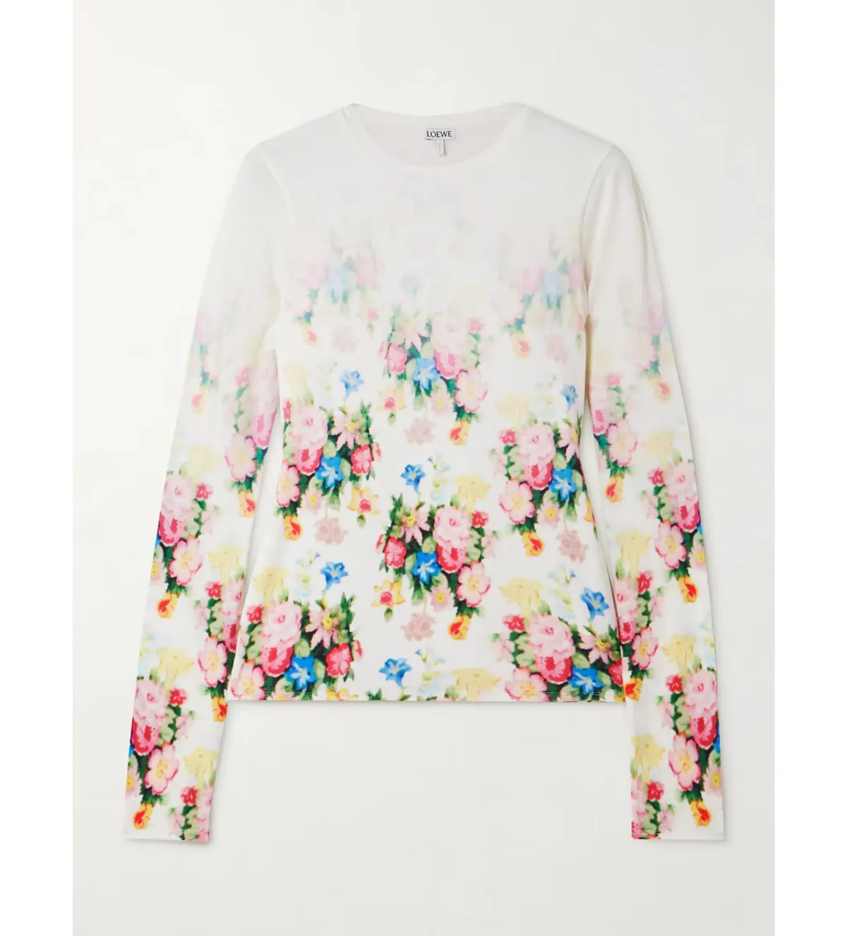 Loewe Graphic Top  Floral Size 12 - Image 3