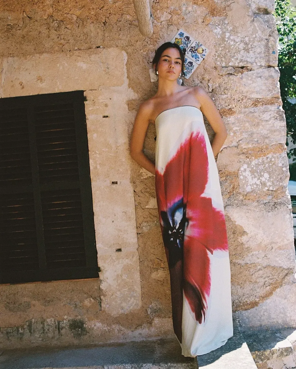 Rat & Boa Anthea Maxi Dress Orchid Print Size S/M (UK 8/10) - Image 4