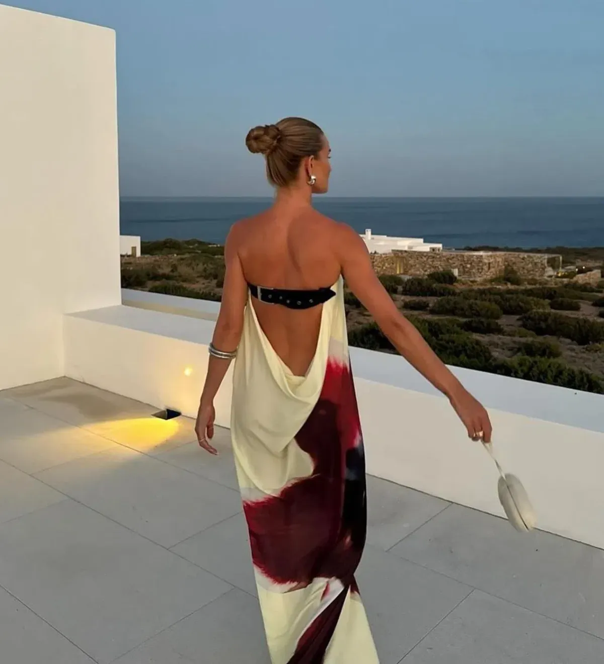 Rat & Boa Anthea Maxi Dress Orchid Print Size S/M (UK 8/10) - Image 6