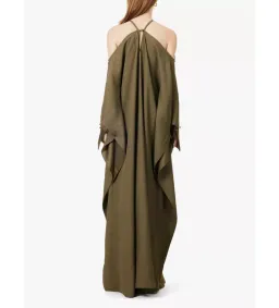 Taller Marmo Volturno Ring Cut Out Kaftan Green One Size  for rent on The Volte - image 3