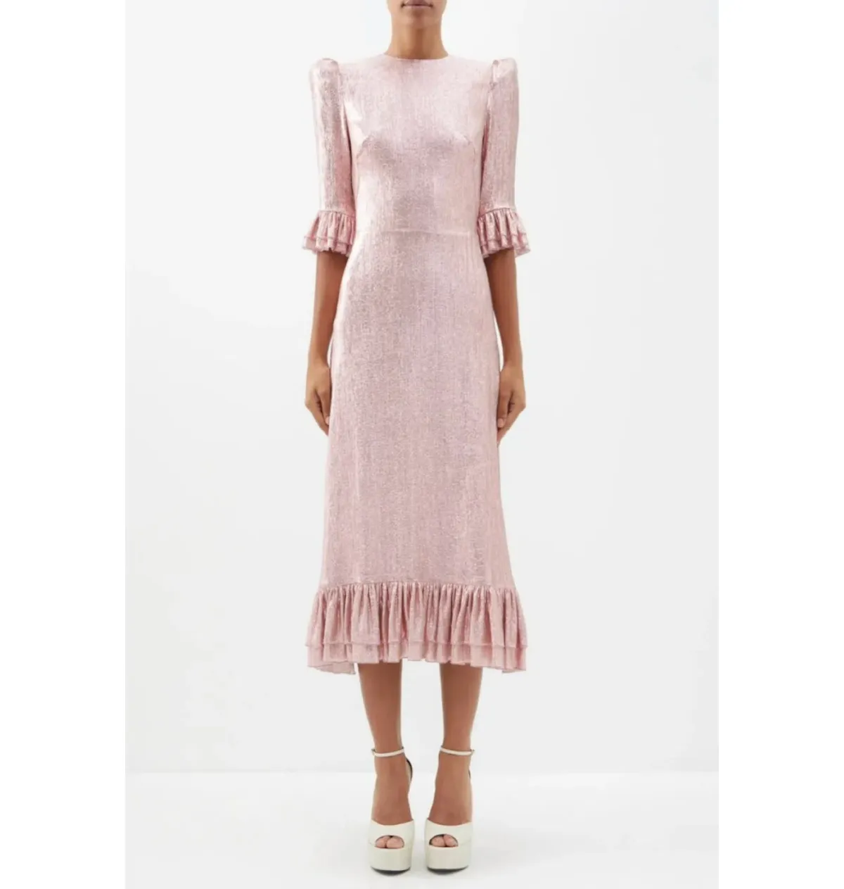 The Vampire’s Wife Falconetti Dress in Pink Size UK 12 - Image 1