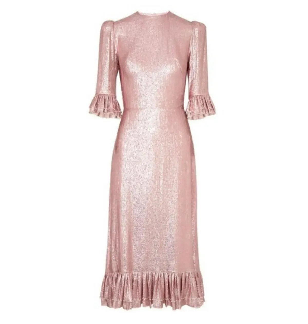 The Vampire’s Wife Falconetti Dress in Pink Size UK 12 - Image 4