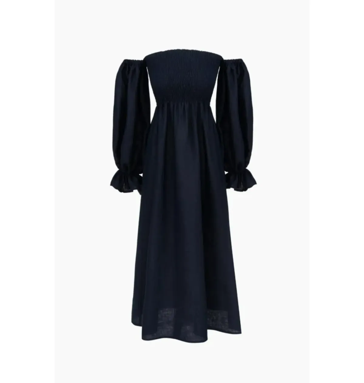 Sleeper Atlanta Dress in Navy Size S / UK 8 - Image 6