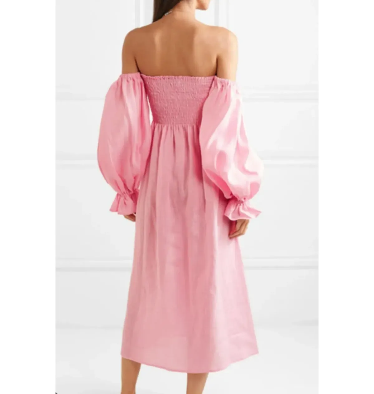 Sleeper Atlanta Dress in Pink Size UK 8 - Image 2