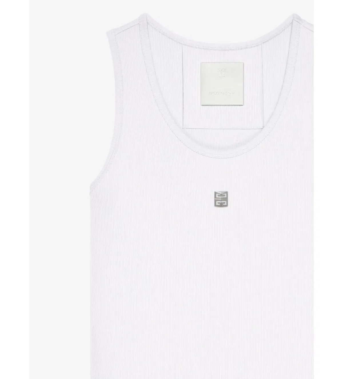 Givenchy 4D Logo Tank Dress White Size S / UK S - Image 4