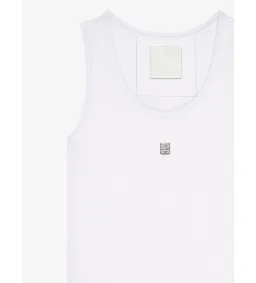 Givenchy 4D Logo Tank Dress White Size S / UK S for rent on The Volte - image 4