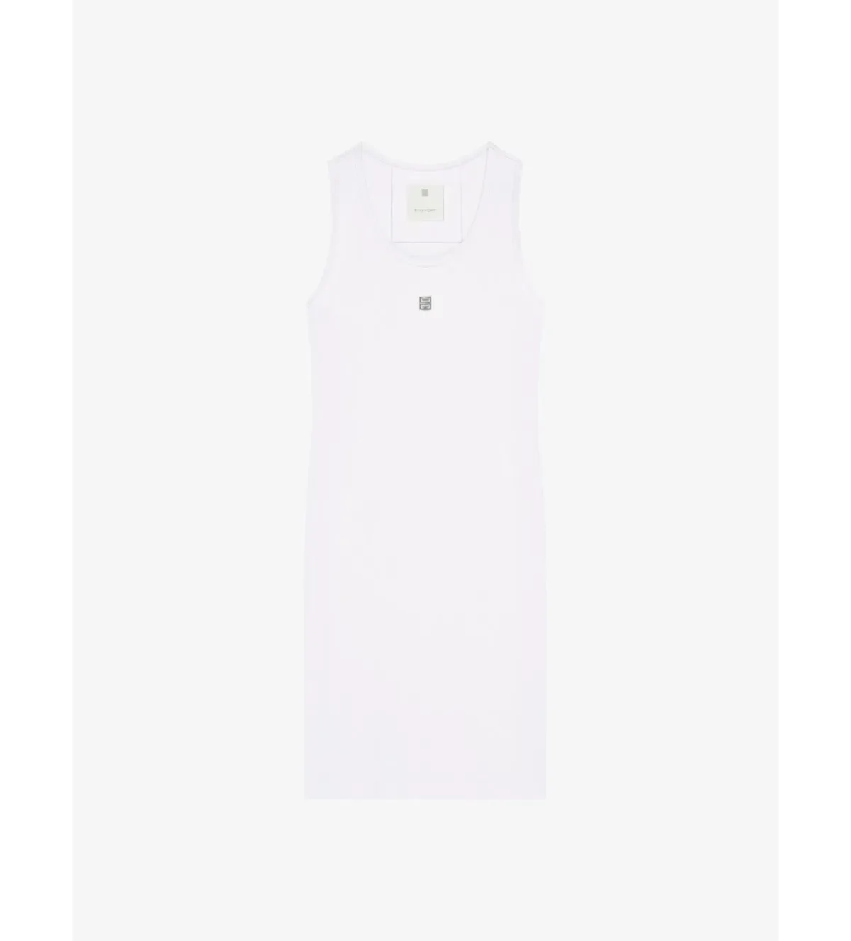 Givenchy 4D Logo Tank Dress White Size S / UK S - Image 5