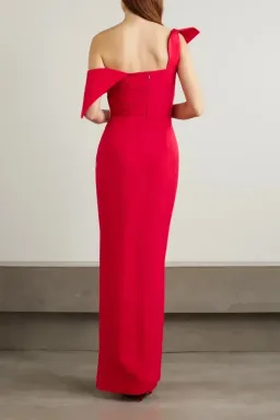 Roland Mouret One Shoulder Asymmetrical Gown Size 10 for rent on The Volte - image 2