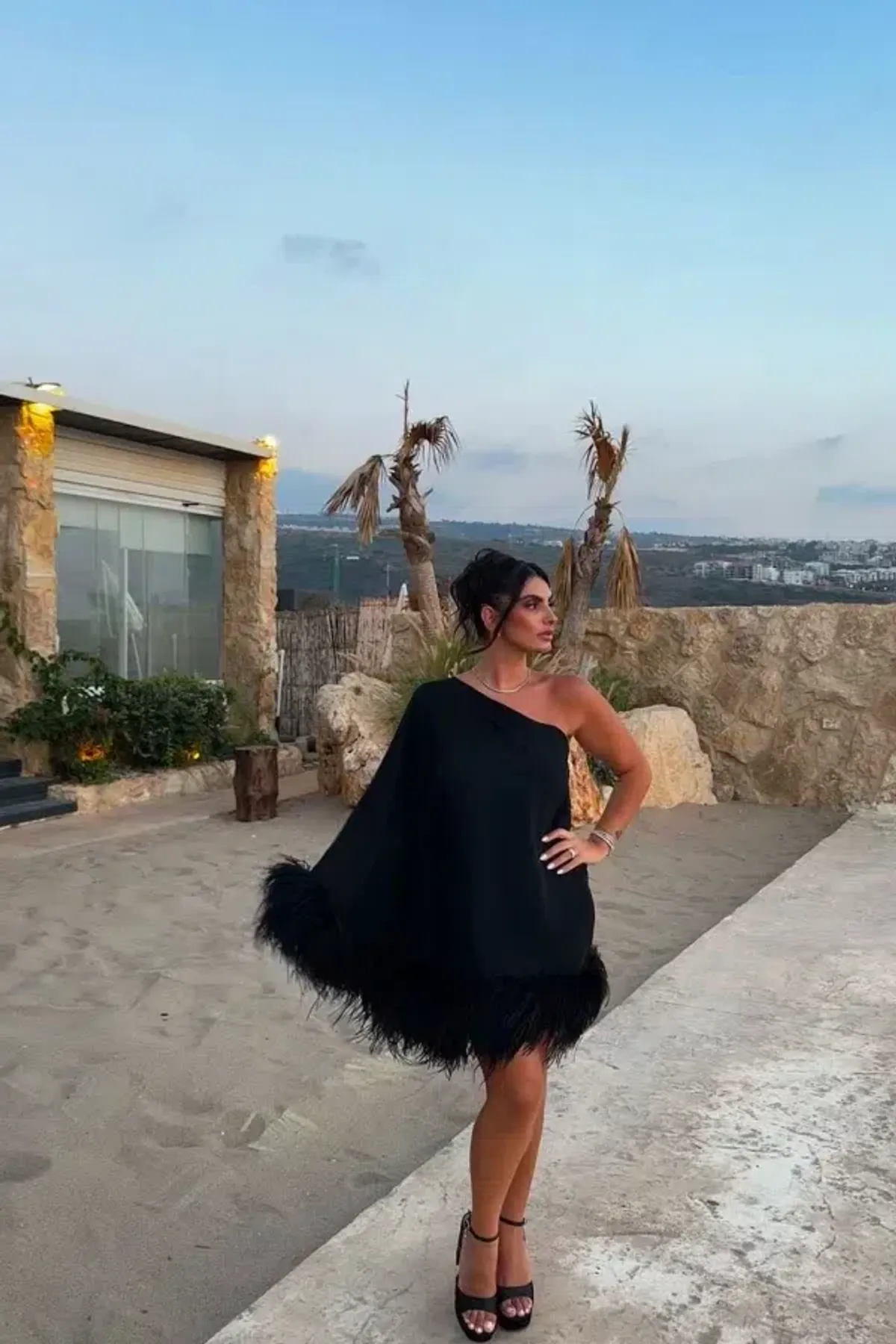 Taller Marmo Piccolo Ubud Mini Dress Black Size IT42 / UK 10 - Image 8