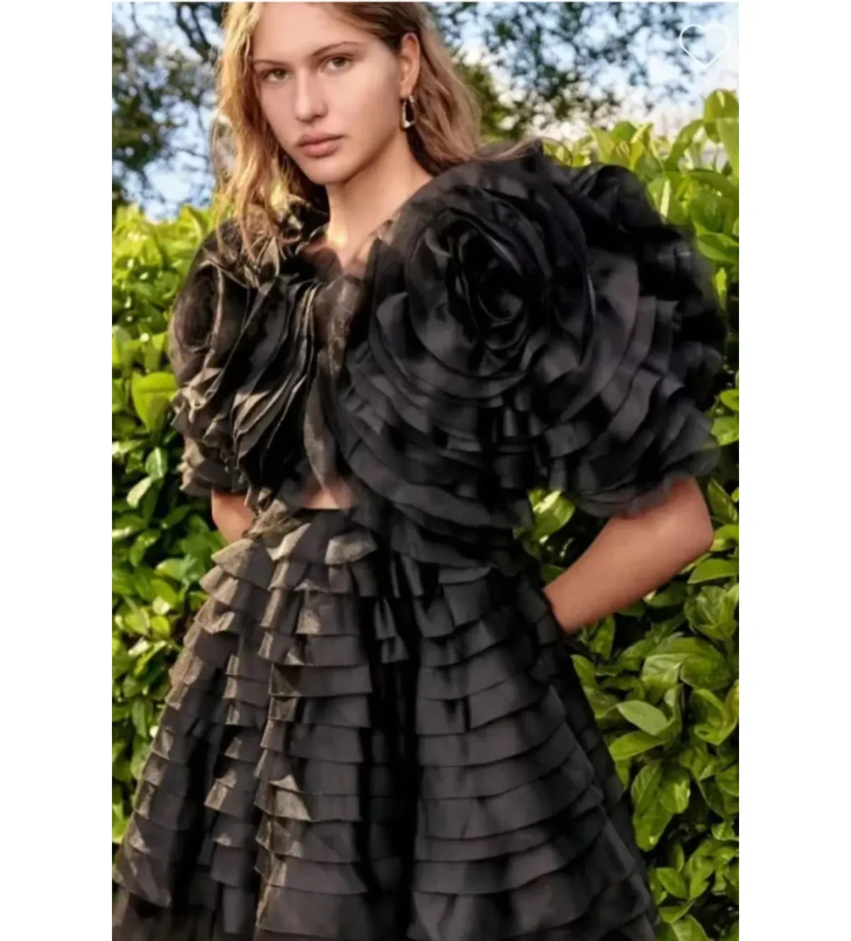 AJE  Amour midi dress in Black Size UK 12 - Image 2