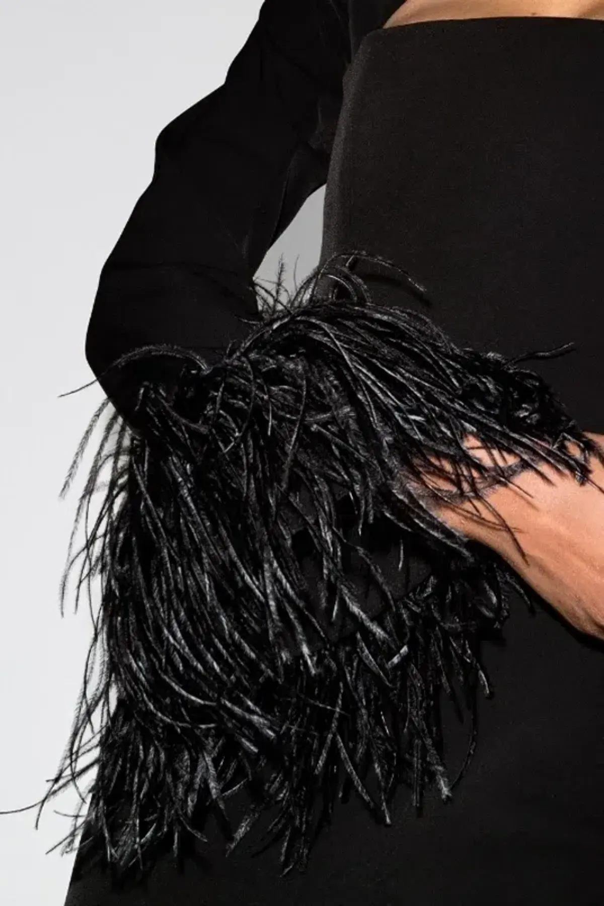 16Arlington Odessa Mini Dress Black Size UK 12  - Image 3