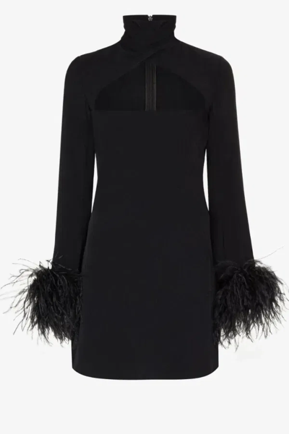 16Arlington Odessa Mini Dress Black Size UK 12  - Image 4