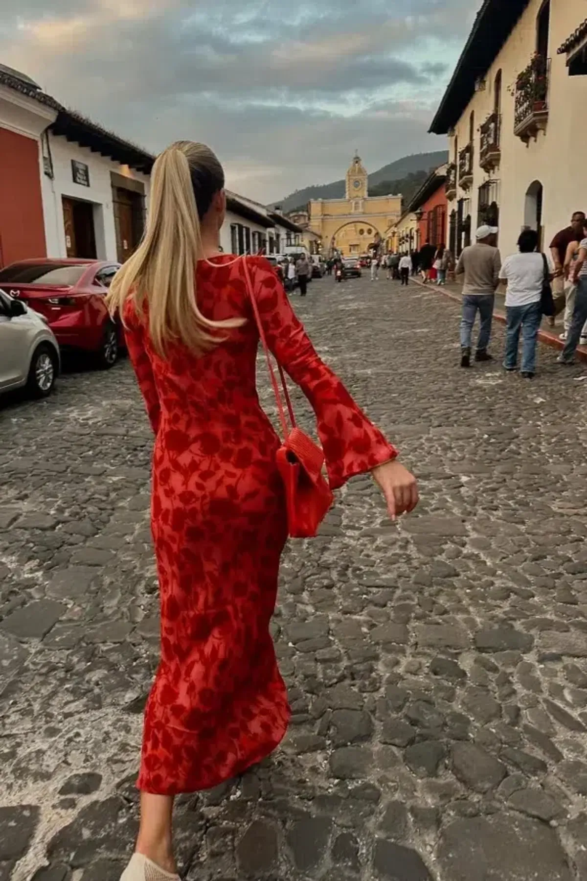 Realisation Par Gia Havana Dress Floral Red Size M / UK 10 - Image 3