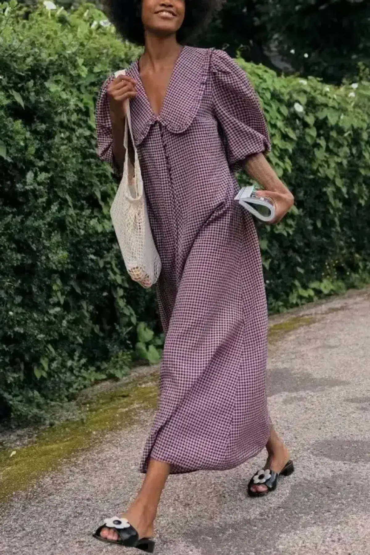 Rixo Liudmyla Dress Pink Print Size UK 12 - Image 1