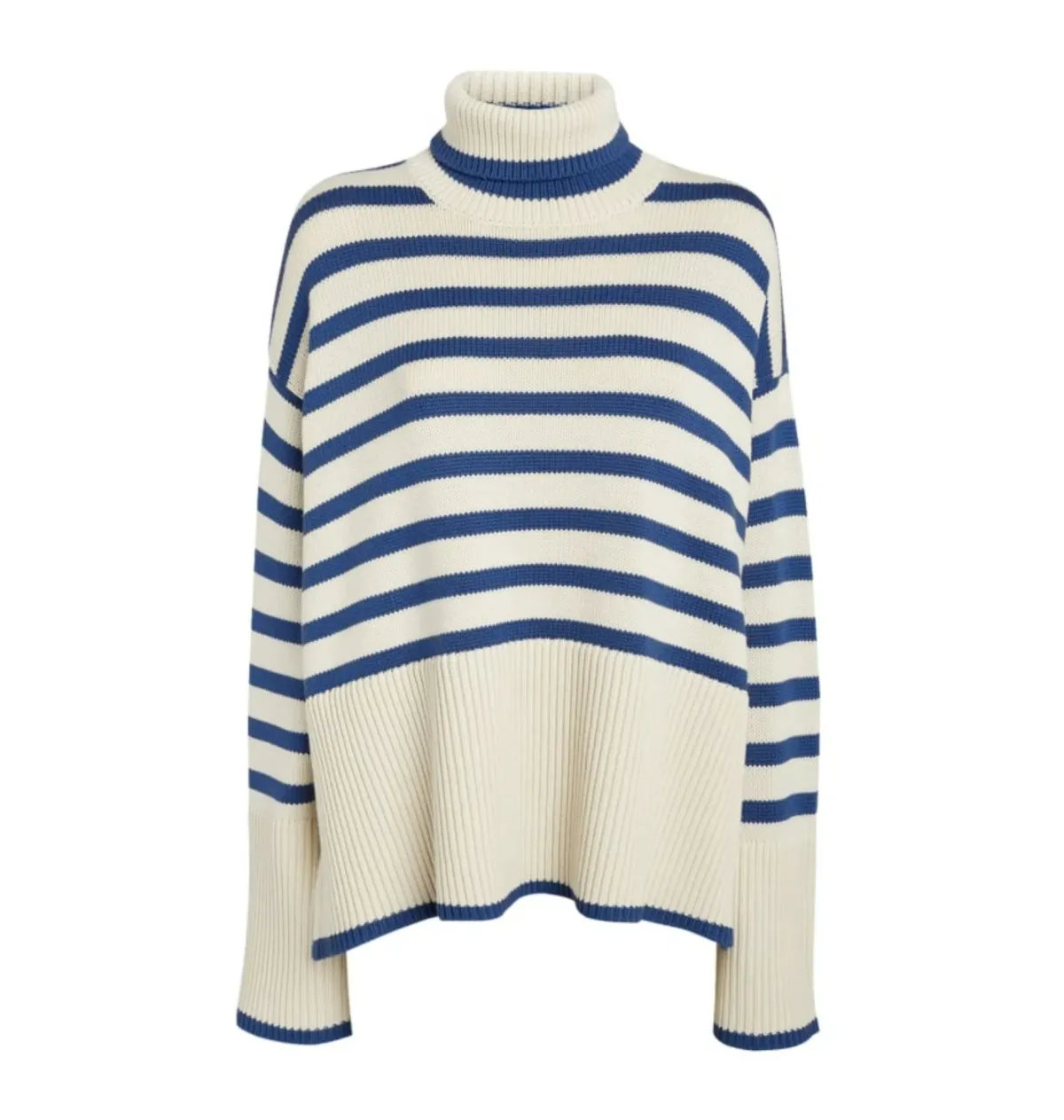Totême Striped Signature Sweater Multi Size 10 - Image 4