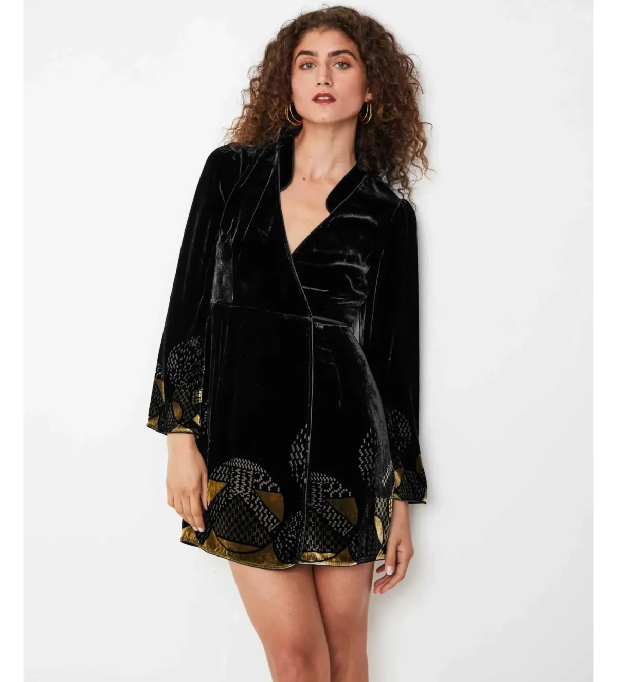 RIXO Iris dress in Black Size 14 UK - Image 2