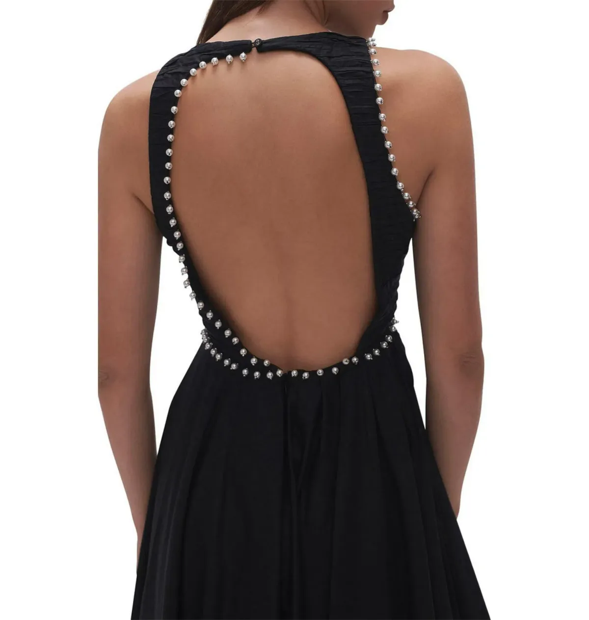 Aje Florence Midi Dress Black Size UK 12 - Image 5