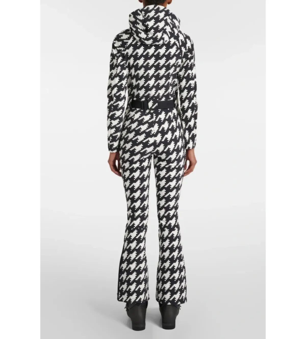 Perfect Moment Houndstooth Ski Suit Print Size UK 12 - Image 7