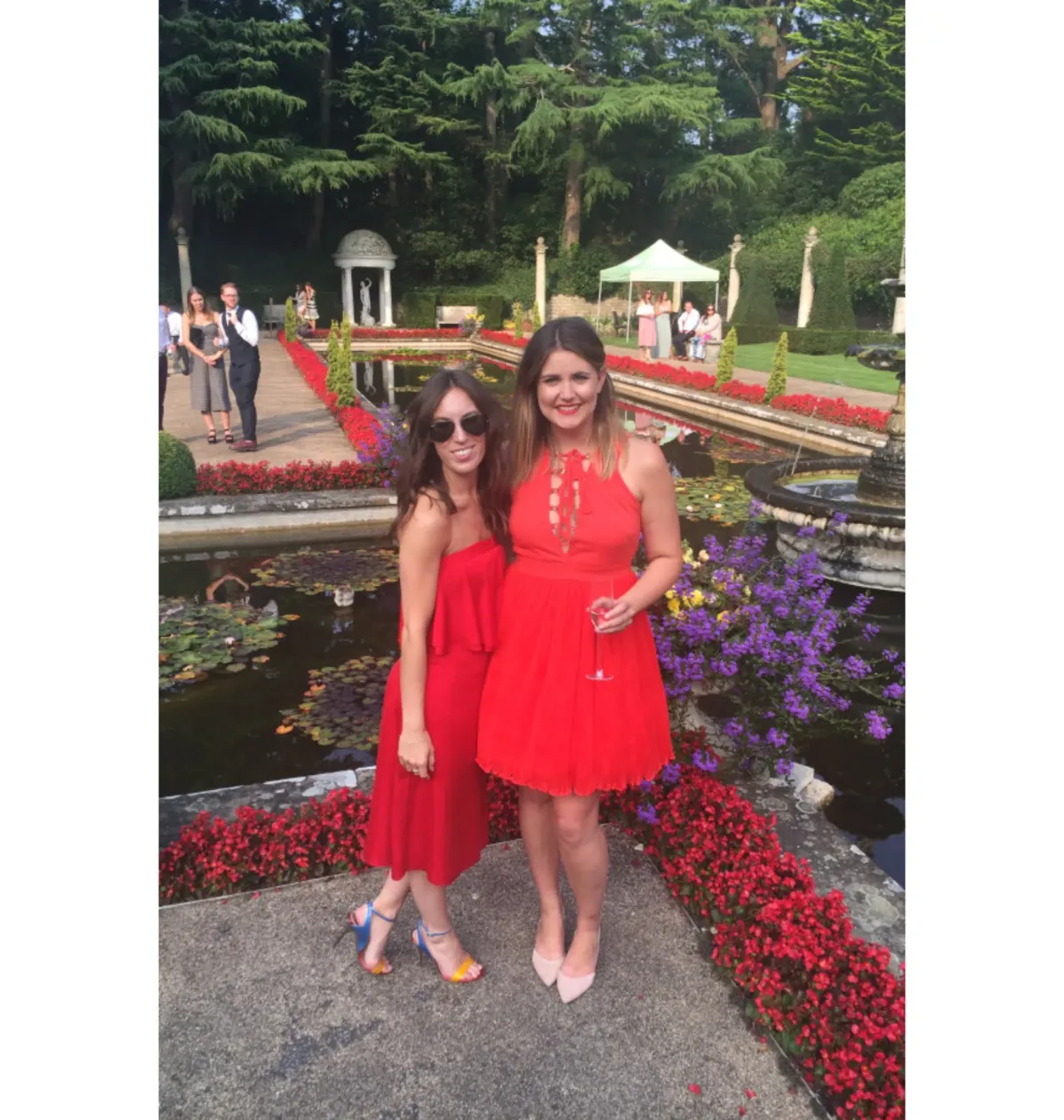 Manoush Fit and Flare Tulle Mini Dress Red Size 12 - Image 6