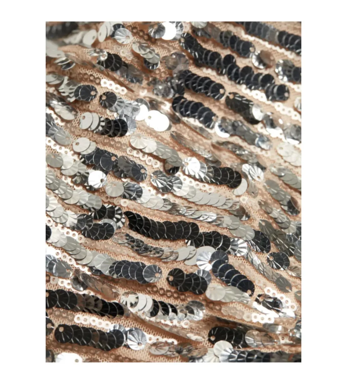 Rotate By Birger Christensen Orin Jumpsuit Silver Sequin Size UK 10 - Image 4