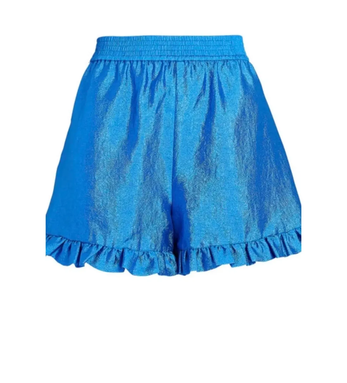 Stine Goya Joselyn Shorts Blue Size L/UK 12 - Image 4