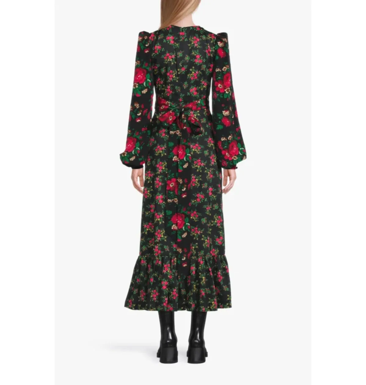 The Vampire’s Wife Villanelle Midi Dress Floral Size 12 - Image 3