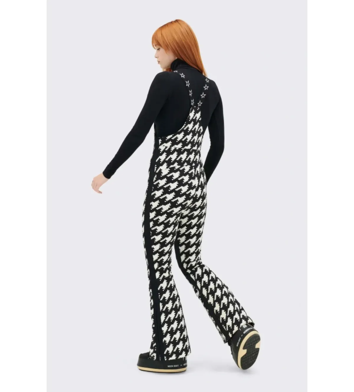 Perfect Moment Rent Houndstooth Isola Ski Pants Print Size 10 - Image 2