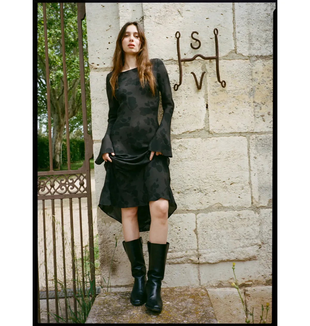 Realisation Par Gia Dress Black Size UK 12 - Image 2