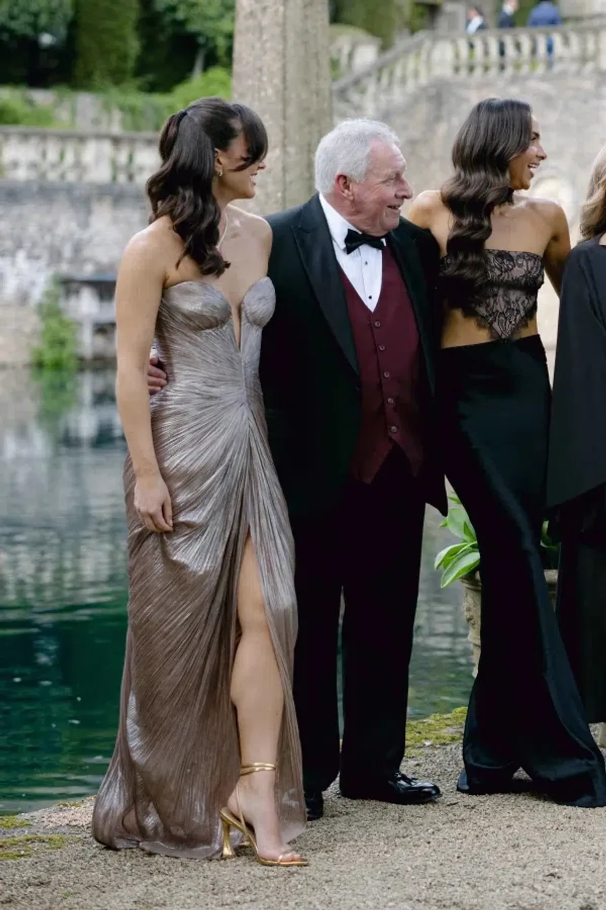 Maria Lucia Hohan Alessandra draped lamé gown - Image 11