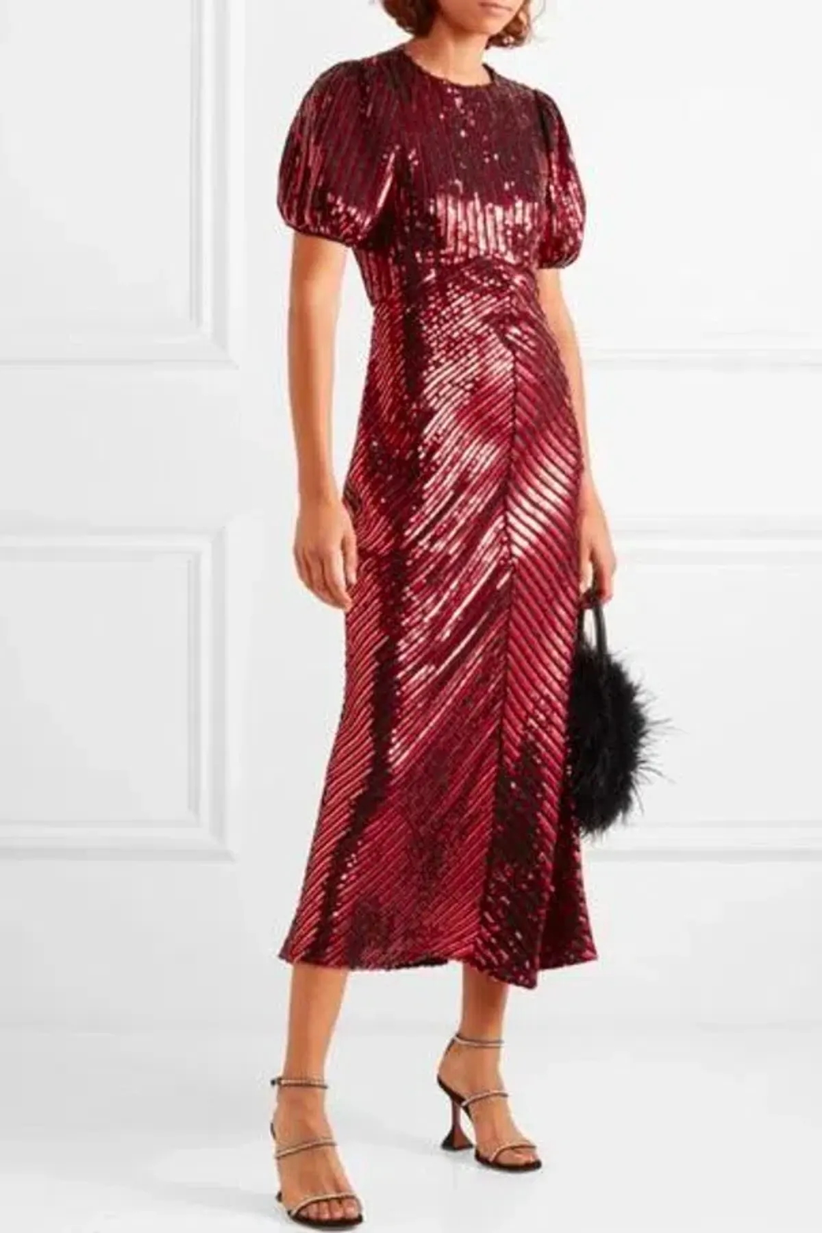 Rixo Daisy Red (X Laura Jackson) Size 8 for rent on The Volte - main image